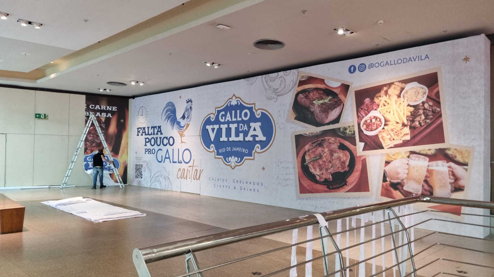 Adesivo para Tapume de Obra